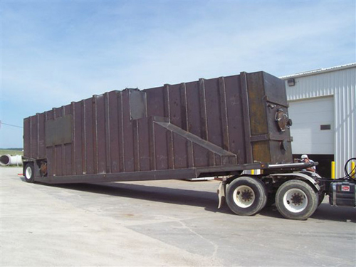Steel Grit Blasted Frac Tank Steel Grit Blasted Frac Tank